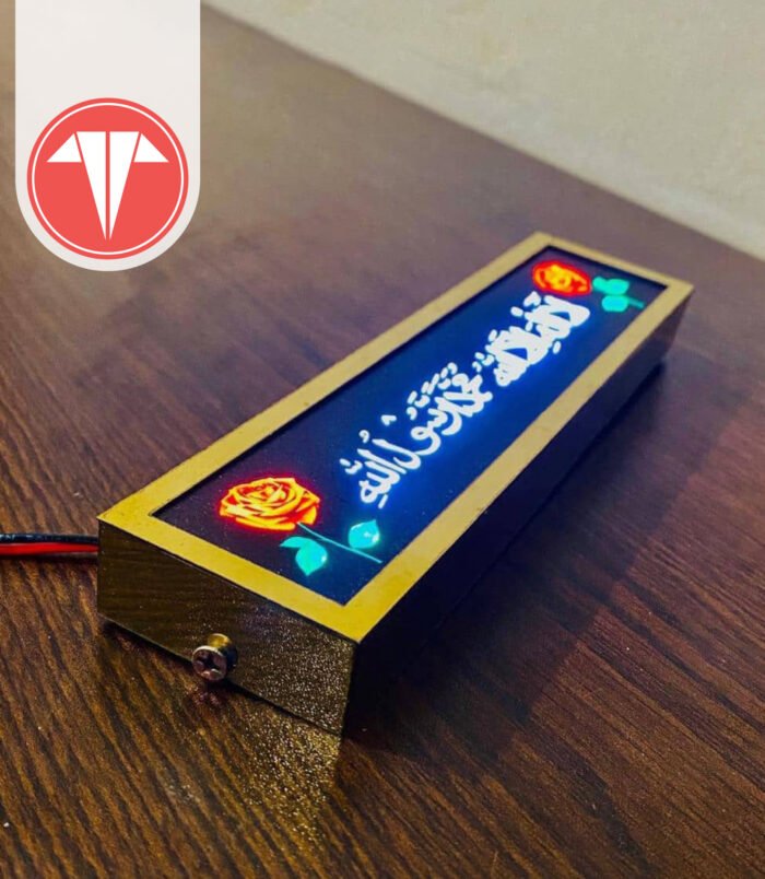 Customized-Bike-Name-Plate-11 Metal Lighting Name Plate