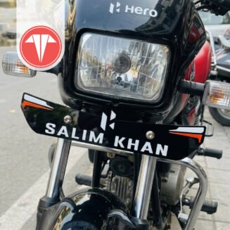 Customized Bike Name Plate