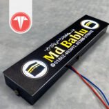 Lighting Name Plate
