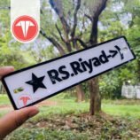 Customized Bike Name Plate