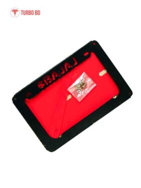 Motorcycle Number plate license plate Frame caching cover with clam Black colour fit for all motorcycle