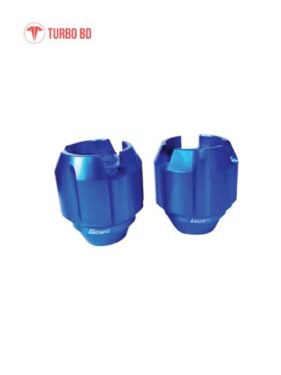 Universal Bumper Cap. Aluminum CNC Goyo Gutli for Motorcycle- Blue
