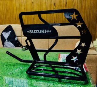 CNC Full Sari Guard Or Ladies Footrest For Gixxer SF, Fi, ABS, Monoton