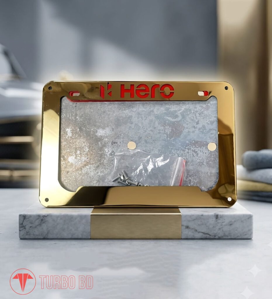 Hero Number Plate Frame