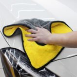High Quality Microfiber Double Layer Towel for Bike