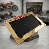HondaNumber-plate-Holder-Golden