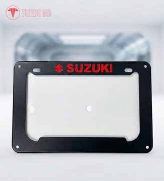 Suziki-Number-plate-Holder-Black