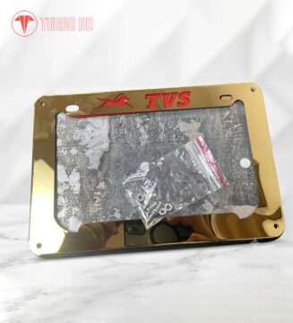 Tvs-Number-plate-Holder-Golden-