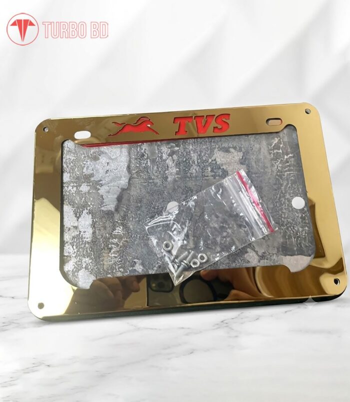 Tvs-Number-plate-Holder-Golden- Tvs-Number-plate-Holder-Golden-