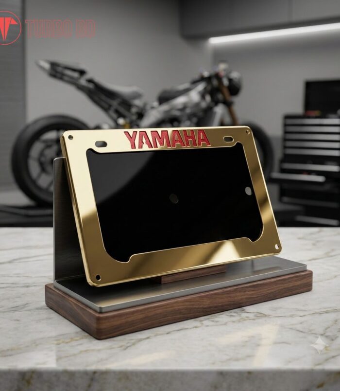 YahamaNumber-plate-Holder-Golden YahamaNumber-plate-Holder-Golden