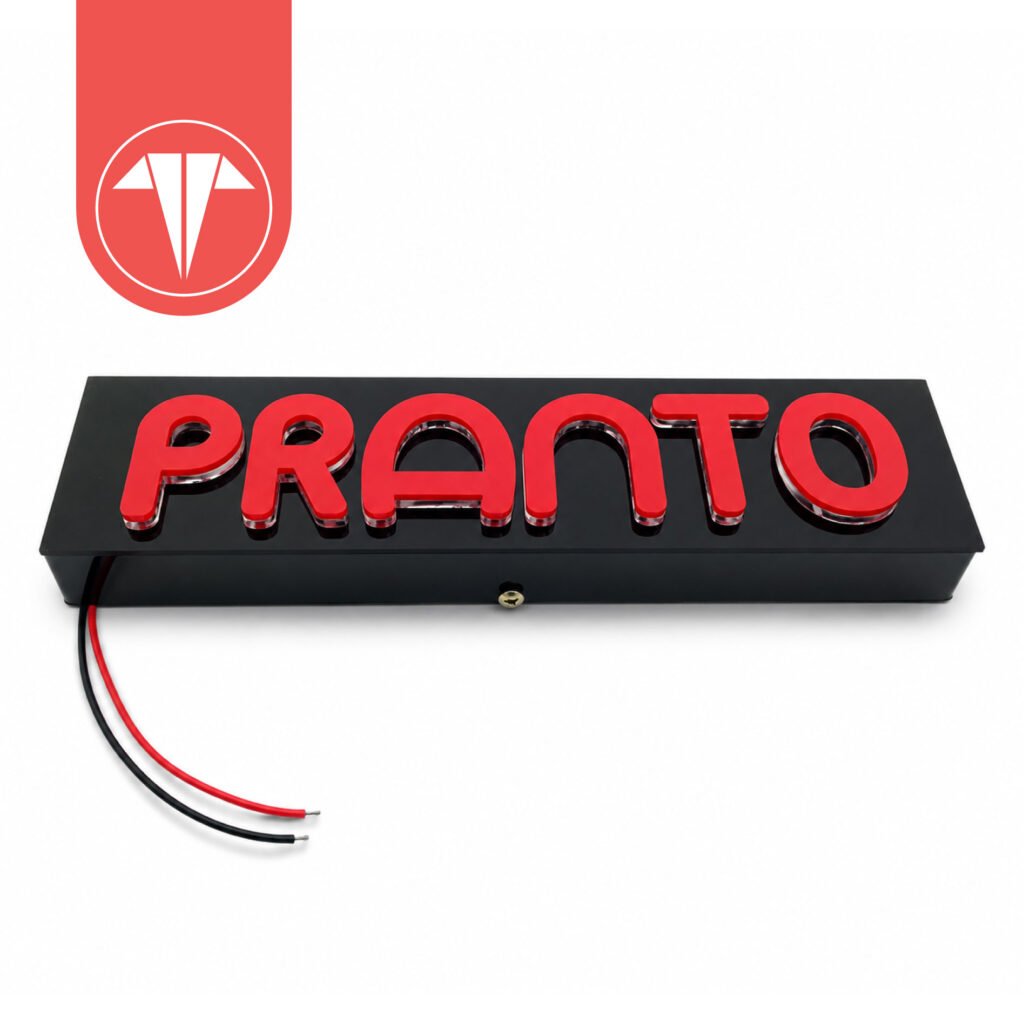 Lighting Name Plate