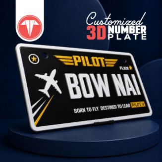 3D Customized Car Number Plate Bangladesh | Premium Personalized Number Plate (Copy)