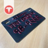 Premium Personalized Bike Number Plate