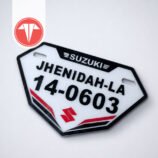 Customized Bike Number Plate